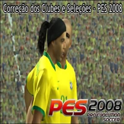 Correção das Logos,Kits dos Clubes e Seleções – PES 2008