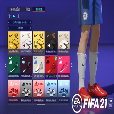Classic Boots Patch V4 + Mod Editar Idade e Comemorações dos Jogadores – FIFA 21