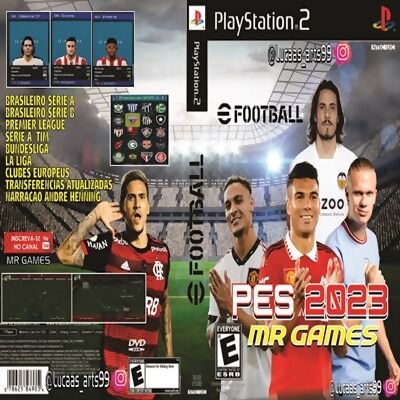 PES 2023 – PATCH MR GAMES (Mês de Outubro) – PS2